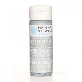Martha Stewart Martha Stewart • Verf 59ml coarse glitter Sterling