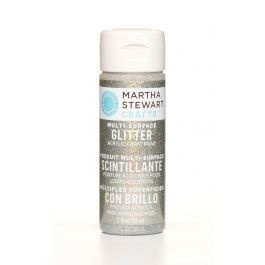 Martha Stewart Martha Stewart • Verf 59ml glitter Antique silver