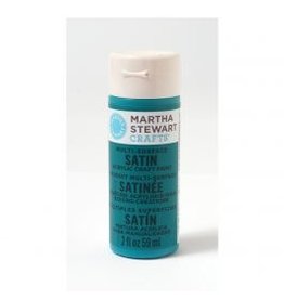 Martha Stewart Martha Stewart • Multi surface verf satin 59ml Mermaid teal