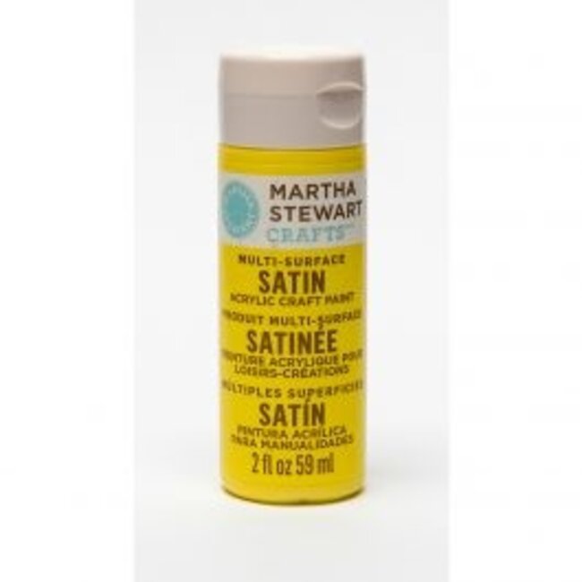 Martha Stewart Martha Stewart • Multi surface verf satin 59ml Meyer lemon