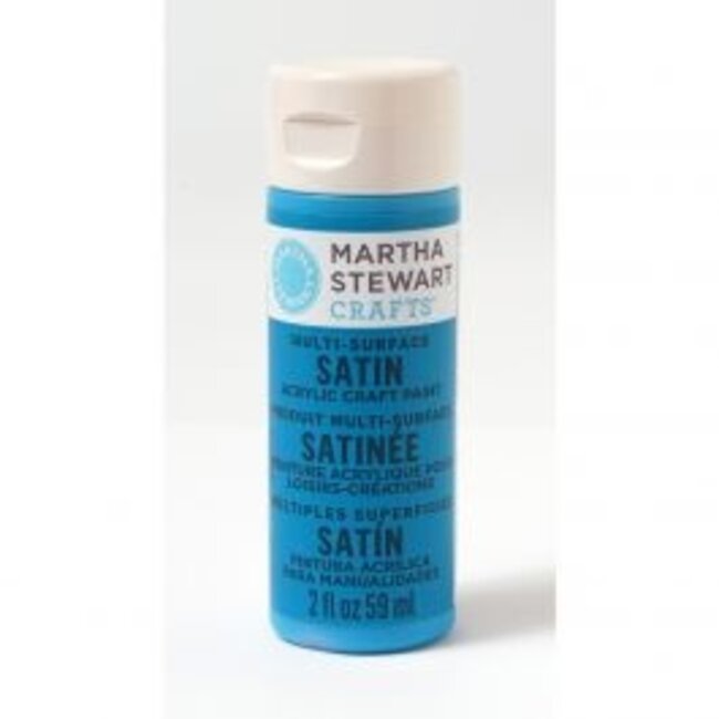 Martha Stewart  Martha Stewart • Multi surface verf satin 59ml Peacock