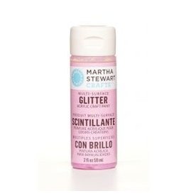 Martha Stewart Martha Stewart • Verf 59ml glitter Bubble gum