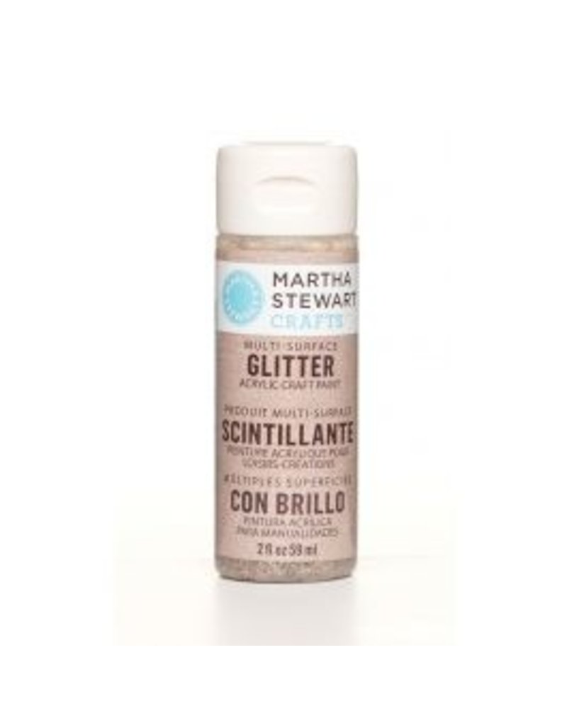 Martha Stewart Martha Stewart • Verf 59ml glitter Smoky quartz