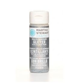 Martha Stewart Martha Stewart • Verf 59ml glitter Sterling