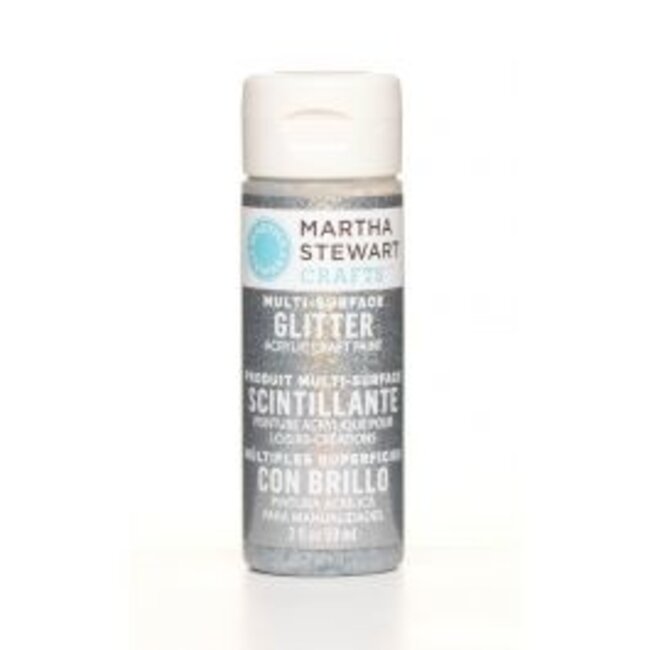 Martha Stewart  Martha Stewart • Verf 59ml glitter Sterling