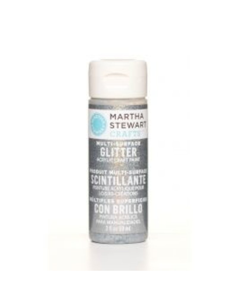Martha Stewart  Martha Stewart • Verf 59ml glitter Sterling