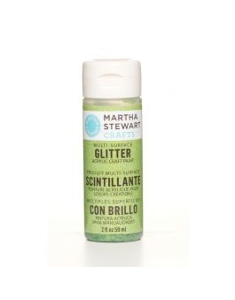 Martha Stewart Martha Stewart • Verf 59ml glitter Peridot