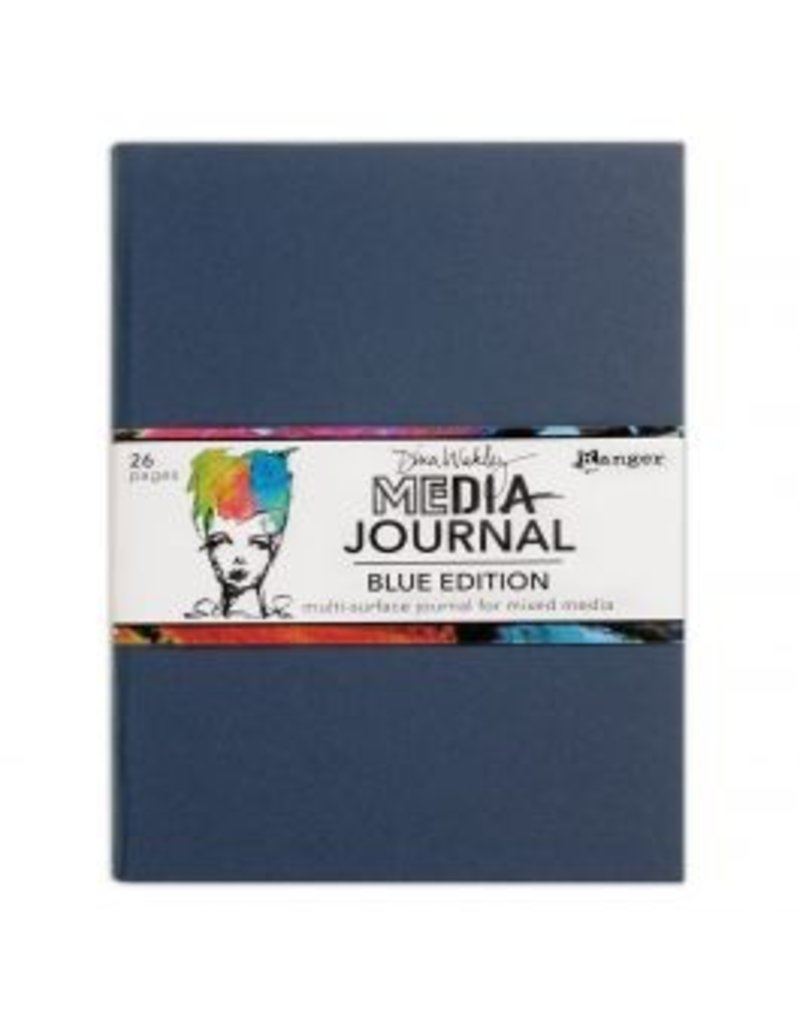 Ranger Ranger • Dina Wakley media journal Blue edition