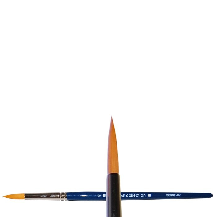 Vaessen Creative Vaessen Creative • Penseel rond spits polyesterhaar602 #4