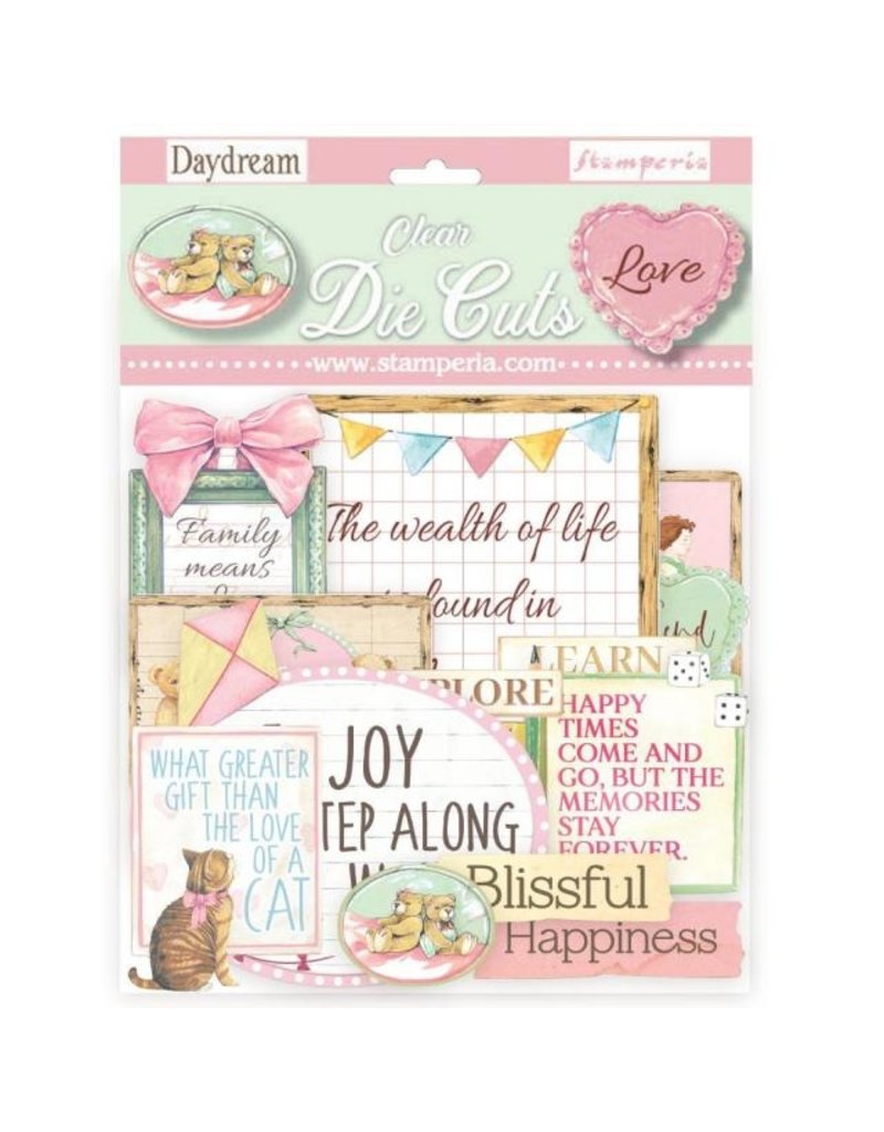 Stamperia Clear Die cuts - DayDream