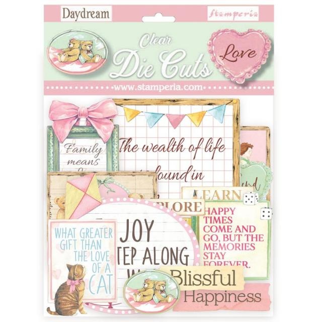Stamperia Clear Die cuts - DayDream