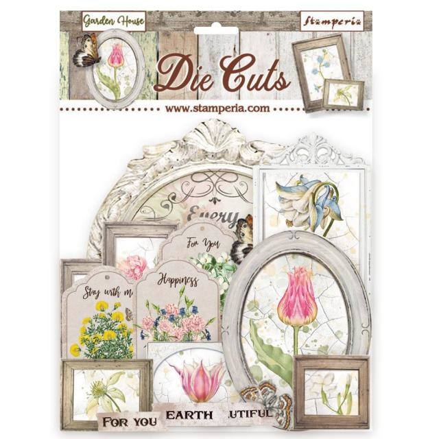 Stamperia Die cuts assorted - Romantic Garden House