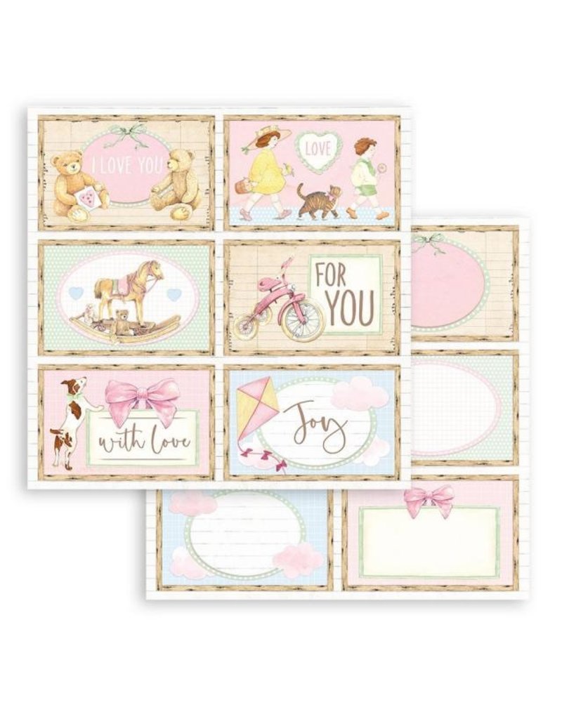 Stamperia Scrapbooking Double face sheet - DayDream 6 cards