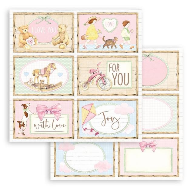 Stamperia Scrapbooking Double face sheet - DayDream 6 cards