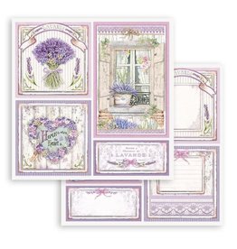 Stamperia Scrapbooking Double face sheet - Provence cards