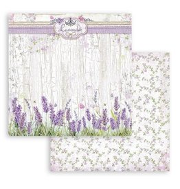 Stamperia Scrapbooking Double face sheet - Provence lavender