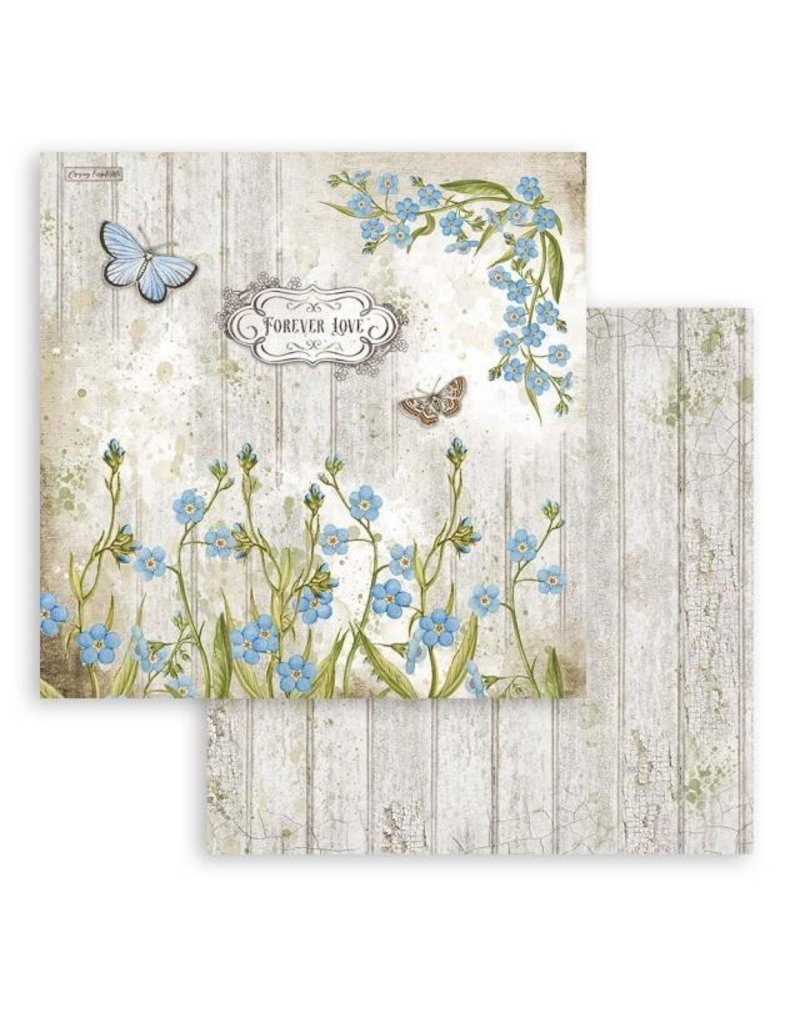 Stamperia Scrapbooking Double face sheet - Romantic Garden House columbin