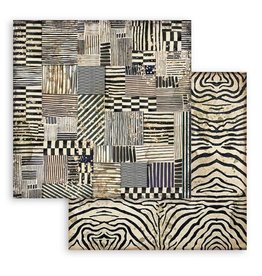 Stamperia Scrapbooking Double face sheet - Savana zebra