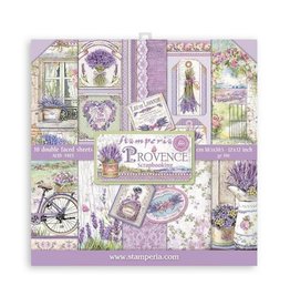 Stamperia Scrapbooking Pad 10 sheets cm 30,5x30,5 (12"x12") - Provence