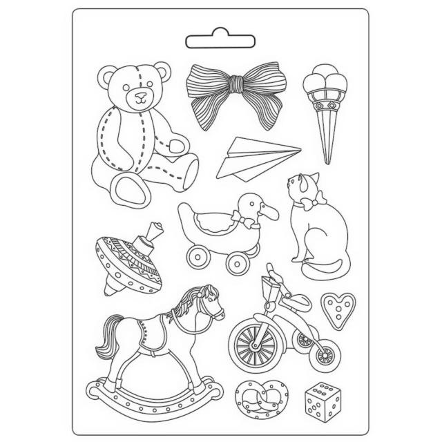 Stamperia Soft Mould A4 - DayDream toys
