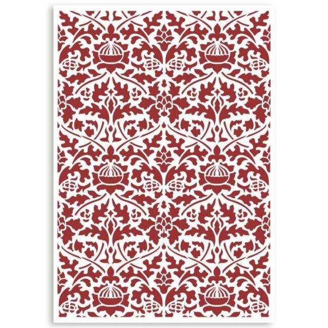 Stamperia Stencil G cm 21x29,7 - Casa Granada wallpaper pattern