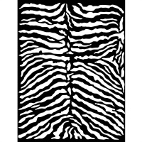 Stamperia Thick stencil cm 20X25 - Savana zebra pattern