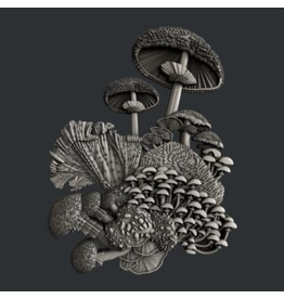 Zuri Design Zuri Mold - Mushroom Bloom set 2