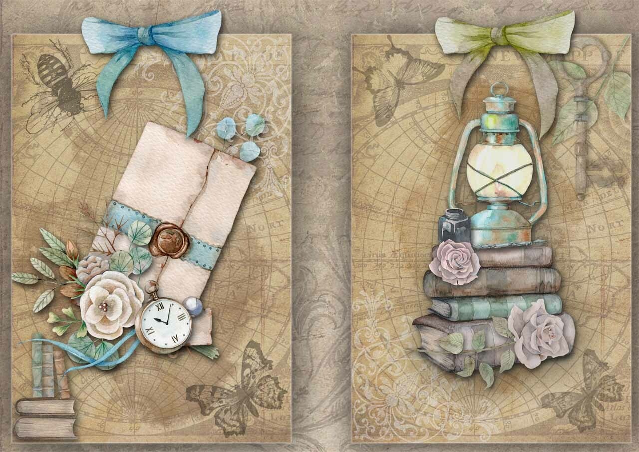 Decoupage Queen Dainty and the Queen - Write to Me