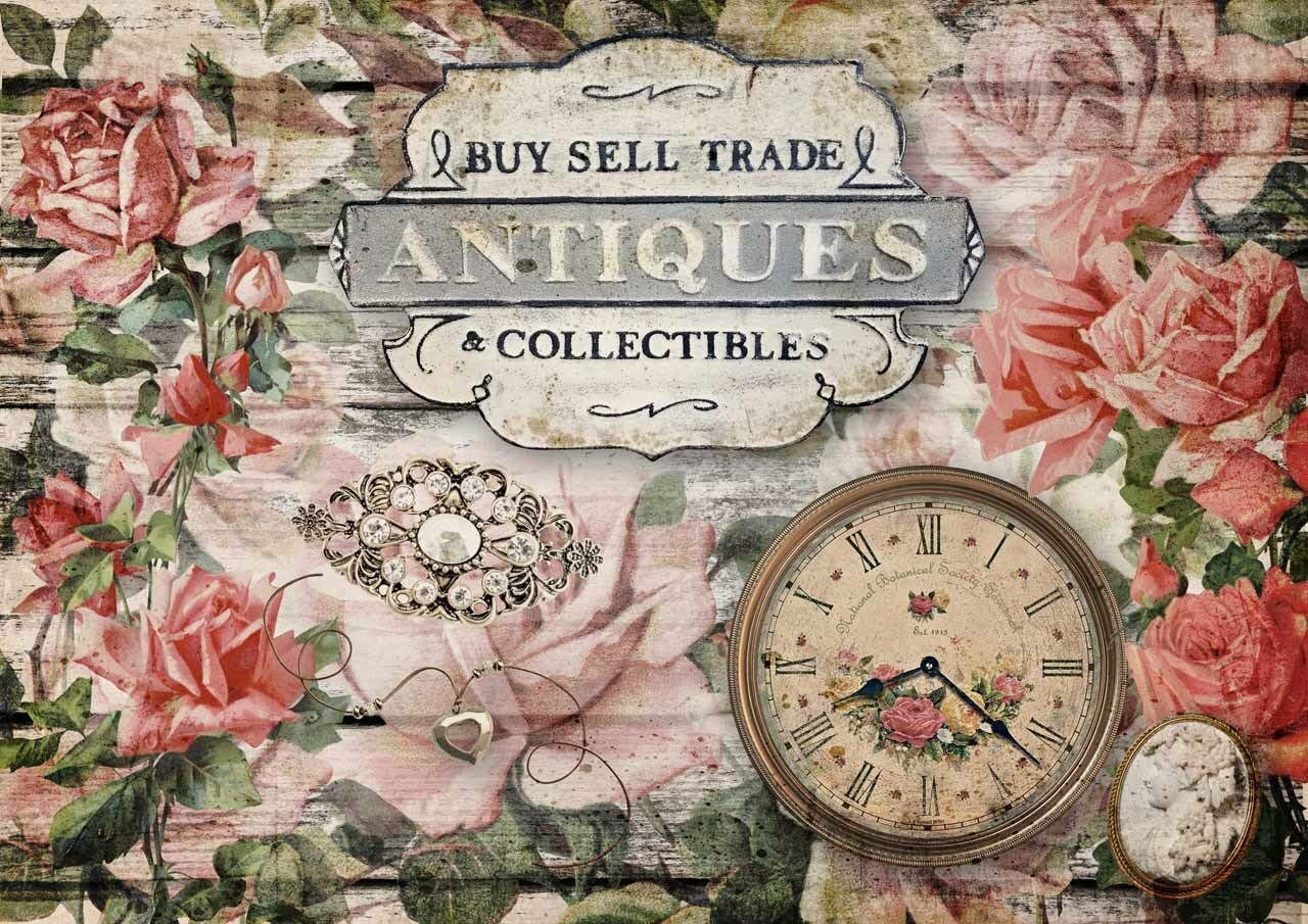 Decoupage Queen Antique Collectibles A4