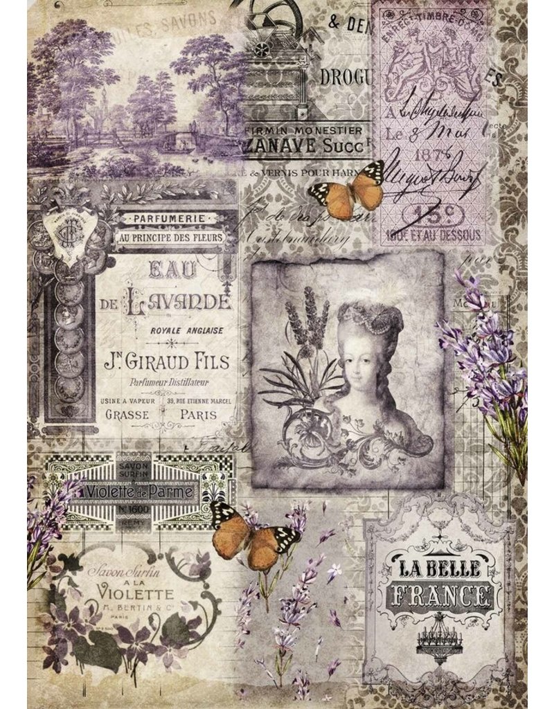 Decoupage Queen The Belle of France A4