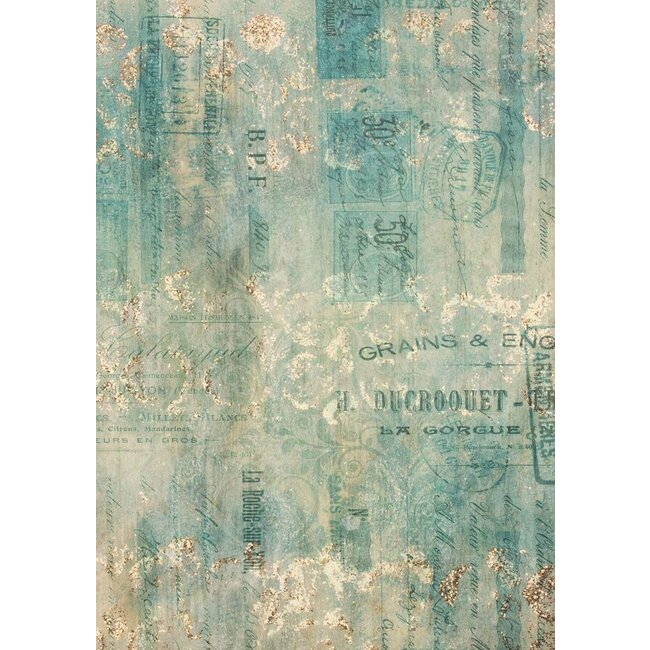 Decoupage Queen Maison Bleu A3