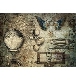 Decoupage Queen Airships A4