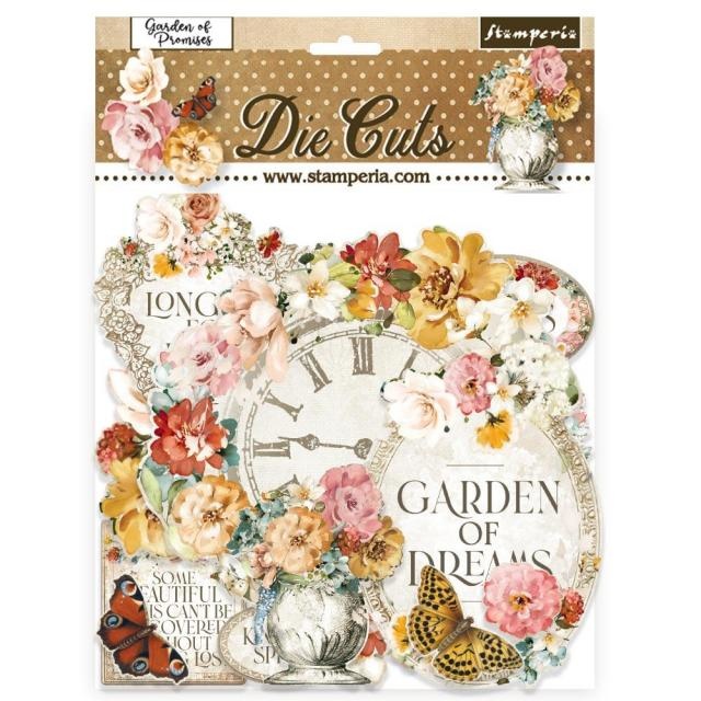 Stamperia Die cuts assorted - Garden of Promises
