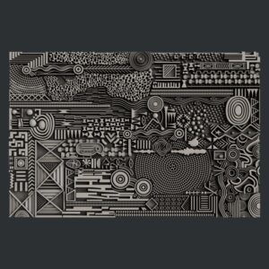 Zuri Design Zuri Mold - Egyptian Texture 2