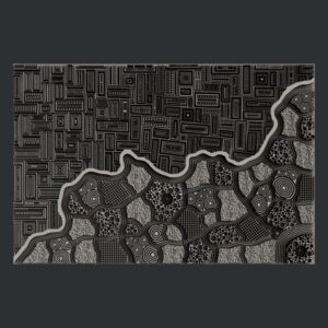 Zuri Design Zuri Mold - Egyptian Texture Sheet 3