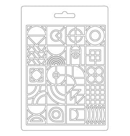 Stamperia Soft Mould A5 - Bauhaus texture