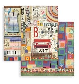 Stamperia Scrapbooking Double face sheet - Bauhaus Art