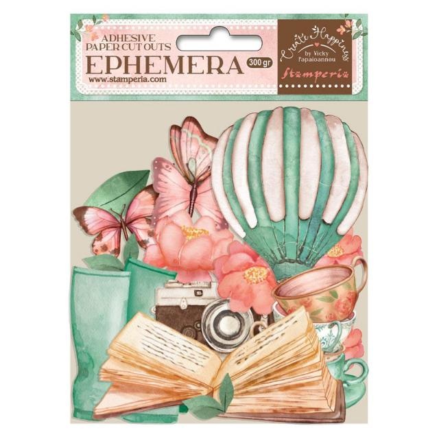 Stamperia Ephemera  - Create Happiness Pink Dream