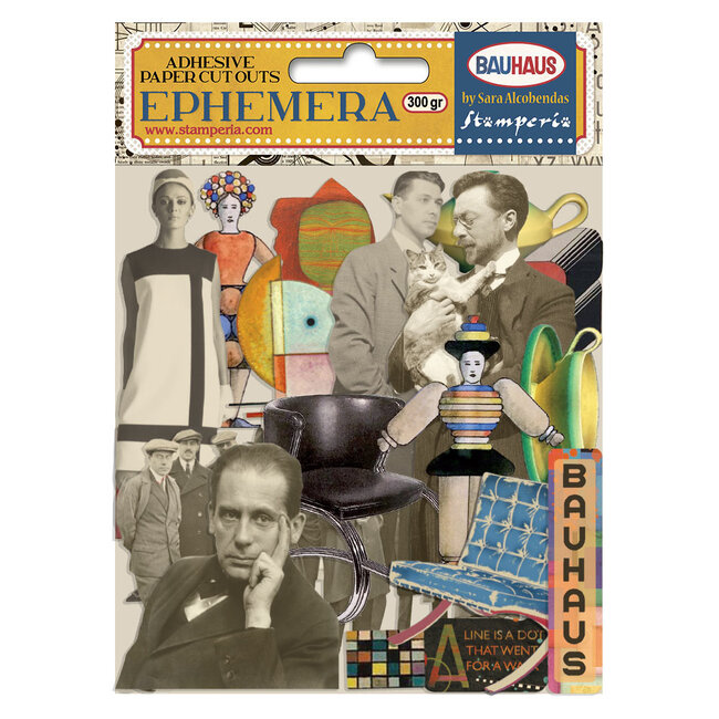 Stamperia Ephemera  - Bauhaus