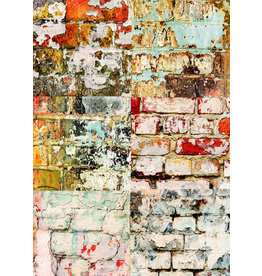 Decoupage Queen Andy Skinner - Brick Wall A3