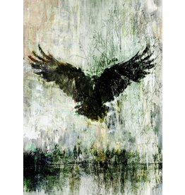 Decoupage Queen Andy Skinner - The Raven A3