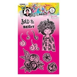 Studio Light Studio Light • Bold & Bright clear stempel Frida's flowers