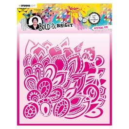 Studio Light Studio Light • Bold & Bright mask stencil Mystical fire