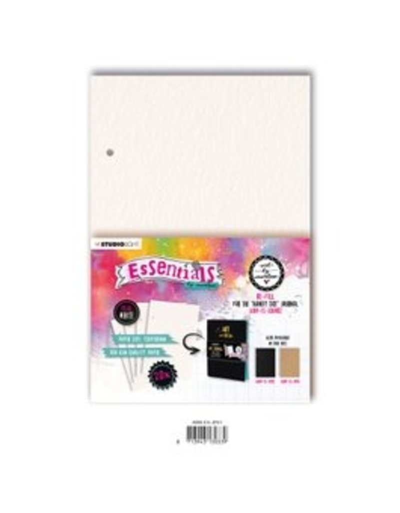 Studio Light  Studio Light • Essentials re-fill for The handy size journal White