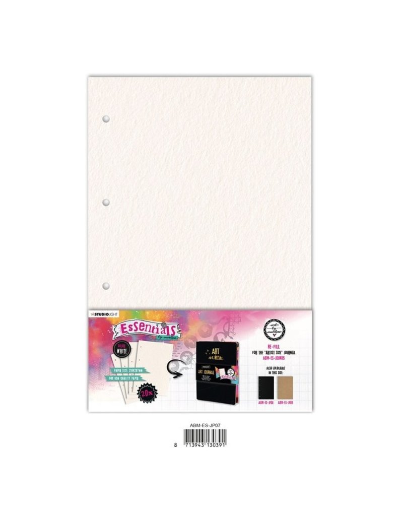 Studio Light Studio Light • Essentials re-fill for The artist size journal White