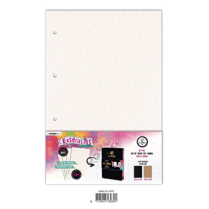 Studio Light Studio Light • Essentials re-fill for The artist size journal White