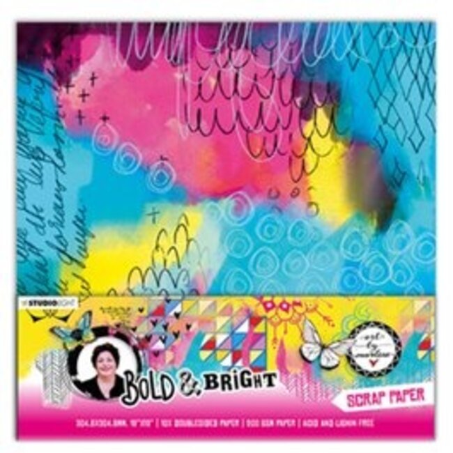 Studio Light Studio Light • Bold & Bright scrap paper Background