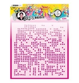 Studio Light Studio Light • Bold & Bright mask stencil Pacman