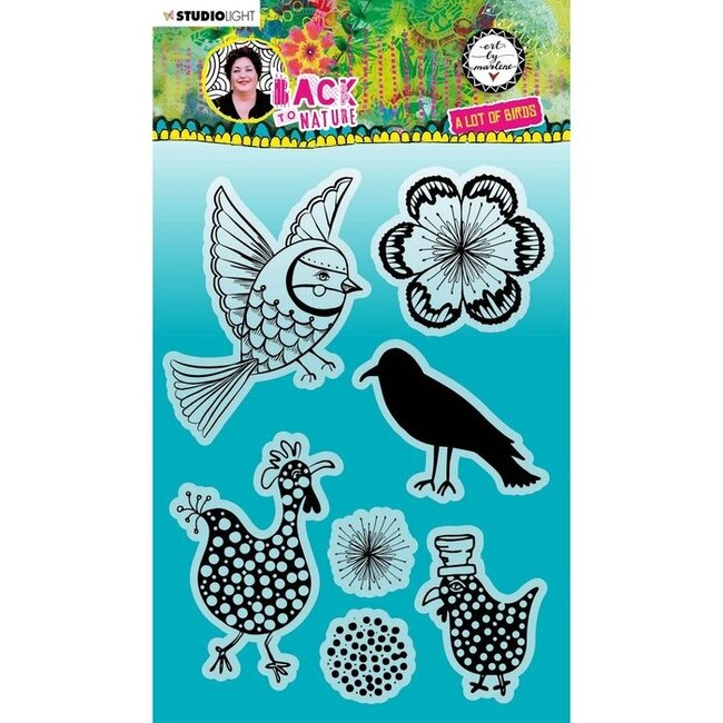 Studio Light Studio Light • Back to Nature Clear Stempel A Lot Of Birds