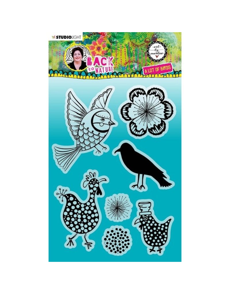 Studio Light Studio Light • Back to Nature Clear Stempel A Lot Of Birds